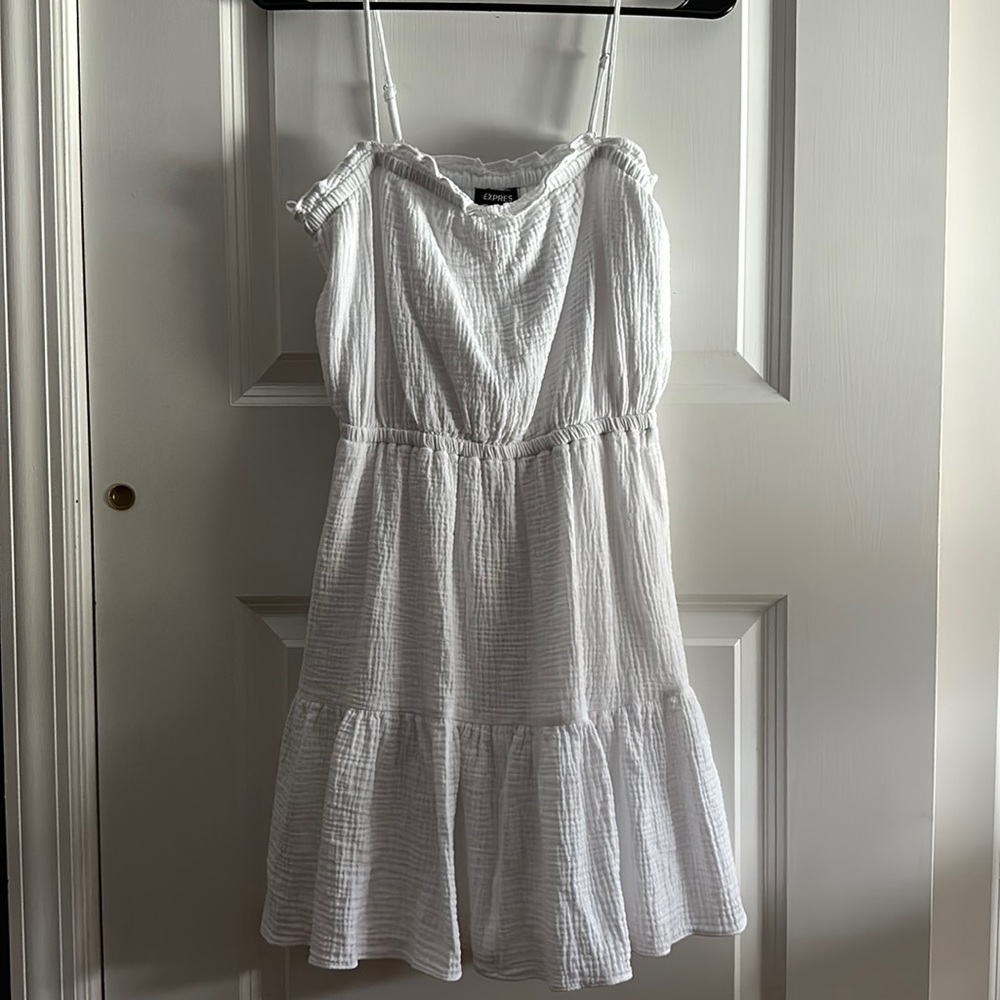 Express white dress